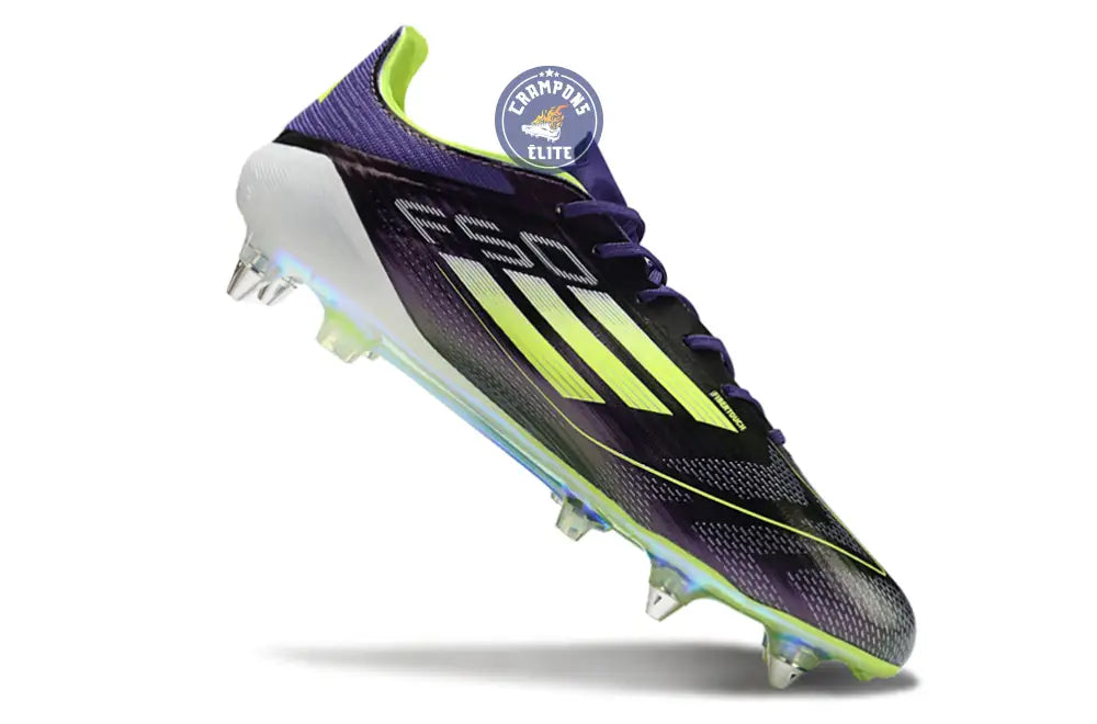 F50 Languette SG Fast Reborn - Violet/Blanc/Vert ÉDITION LIMITÉE – Image 3