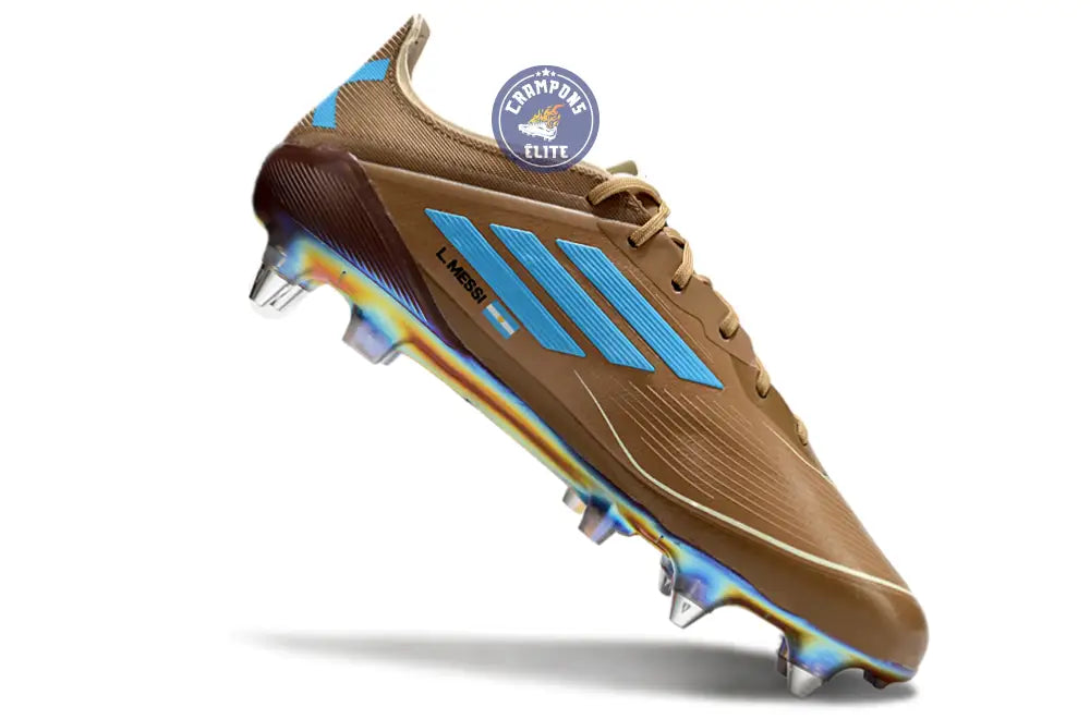 F50 Languette SG Messi X Bad Bunny - Cardboard/Blanc/Turquoise ÉDITION – Image 3