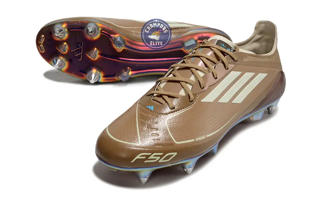 F50 Languette SG Messi X Bad Bunny - Cardboard/Blanc/Turquoise ÉDITION – Image 2