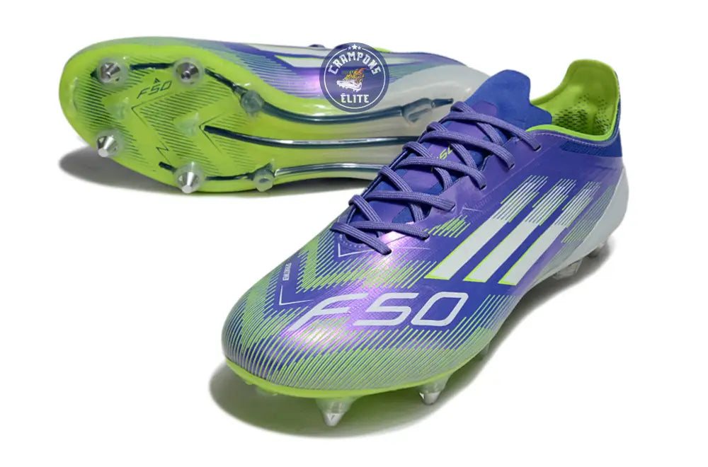 F50 Languette SG Radiant Blaze - Violet/Blanc/Vert – Image 2