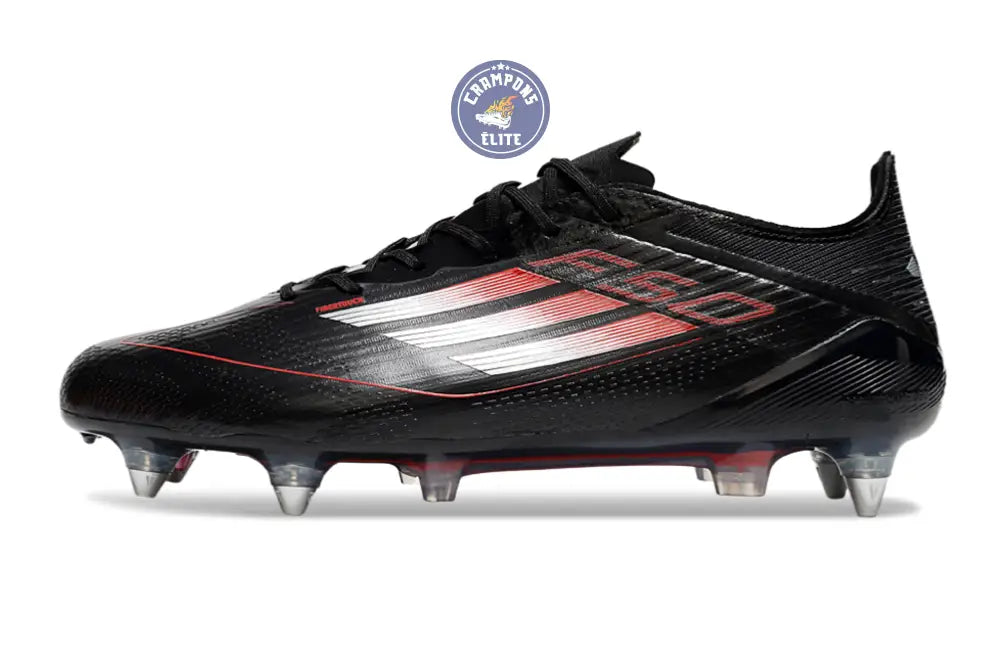 F50 Languette SG Stealth Victory - Noir/Argenté/Lucid Red – Image 5