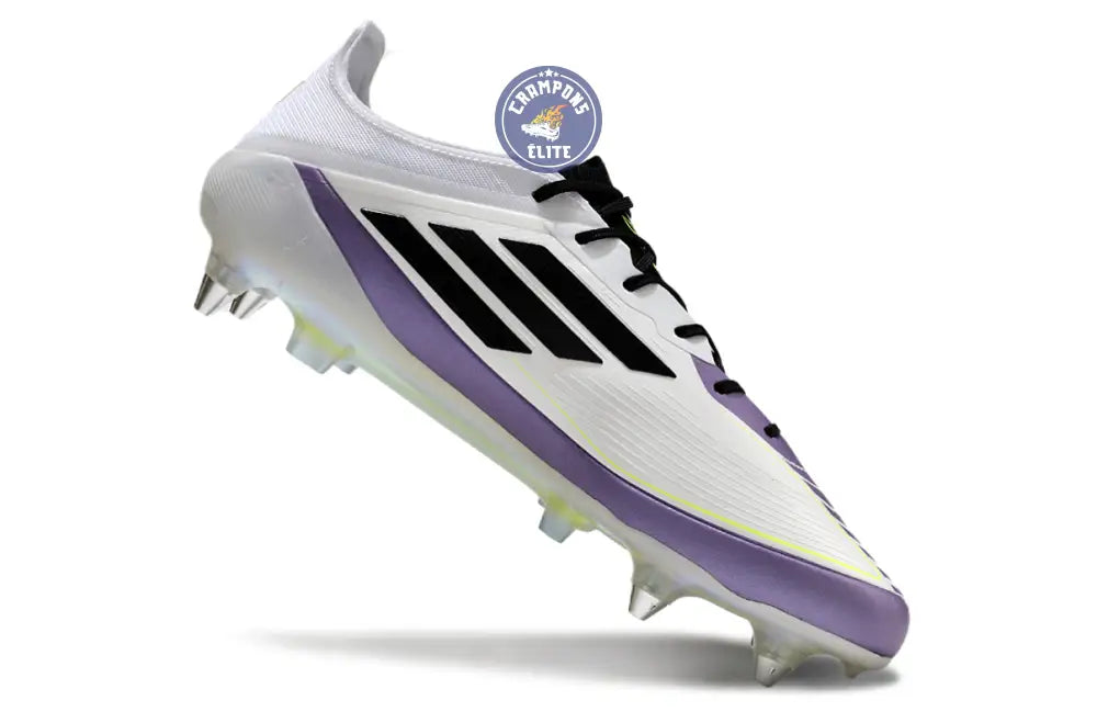 F50 Languette SG Triunfo Estelar - Blanc/Noir/Violet – Image 3