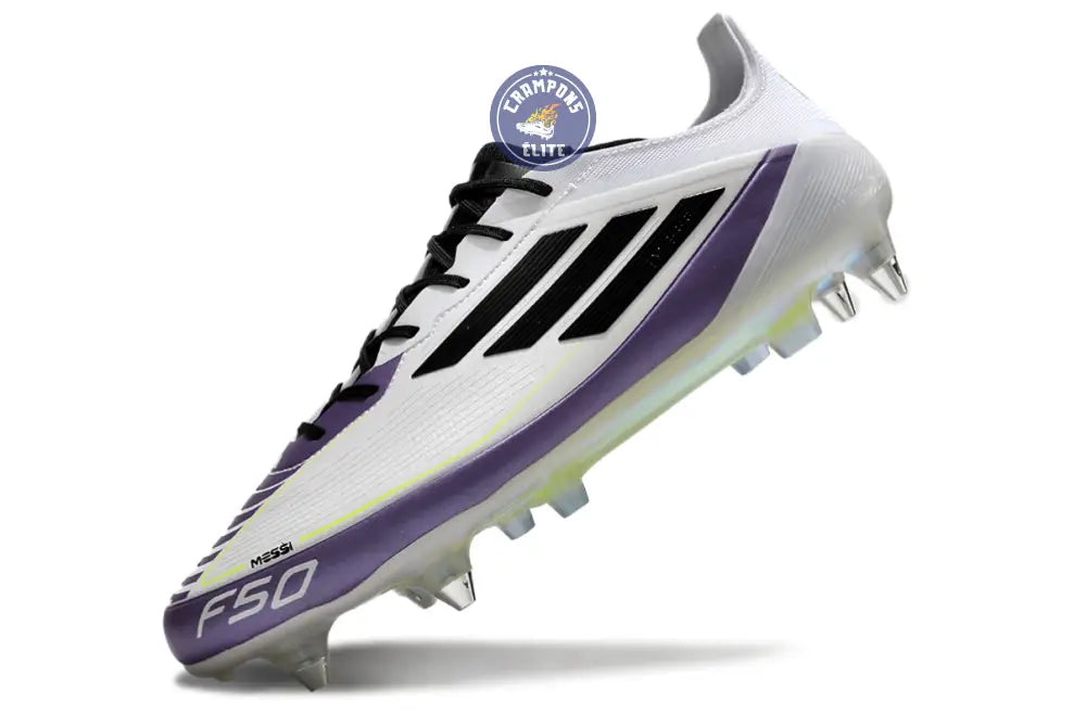 F50 Languette SG Triunfo Estelar - Blanc/Noir/Violet – Image 4