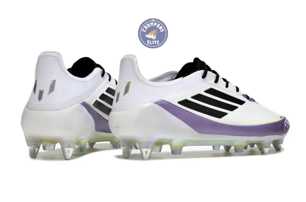 F50 Languette SG Triunfo Estelar - Blanc/Noir/Violet – Image 6