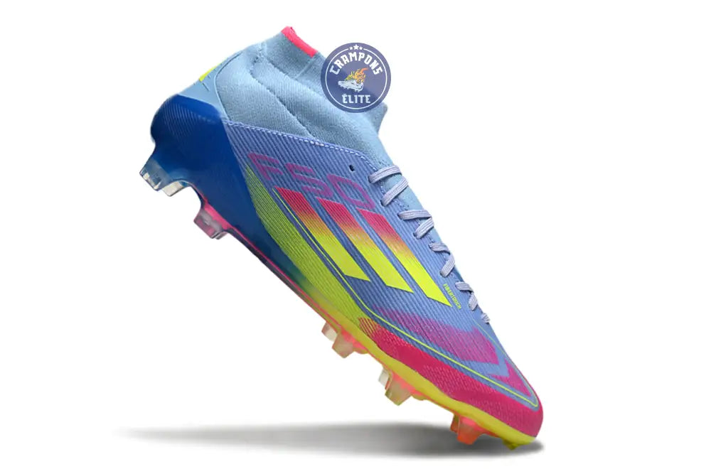 F50 Montante FG Mid Celestial Victory - Blue Fusion/Vert/Rose – Image 3