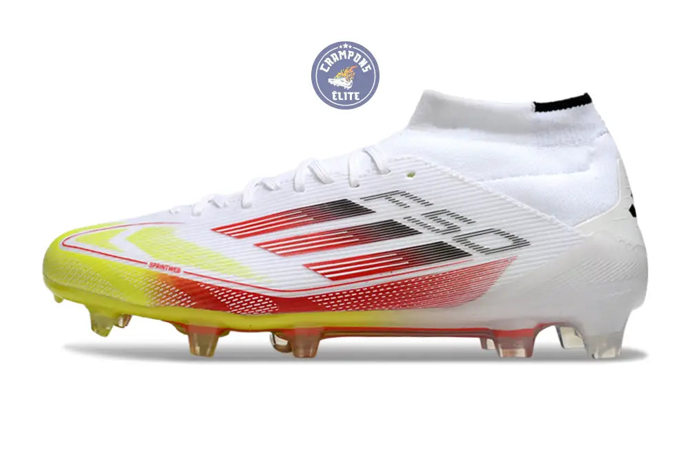 F50 Montante FG Pure Victory - Blanc/Lucid Red/Jaune – Image 5