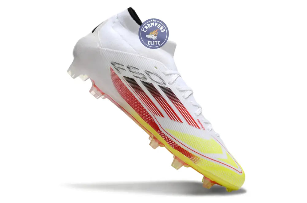 F50 Montante FG Pure Victory - Blanc/Lucid Red/Jaune – Image 3