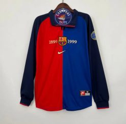 FC Barcelone 1999/00 Domicile à manches longues