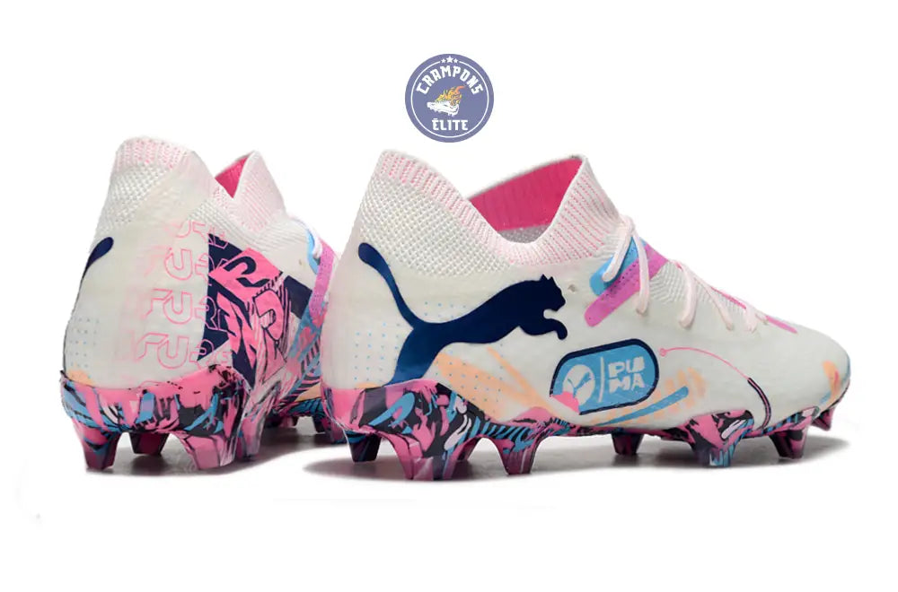 Future 7 Match FG/AG Volume Up - Blanc/Bleu/Poison Pink/Fizzy Melon/Bl – Image 6