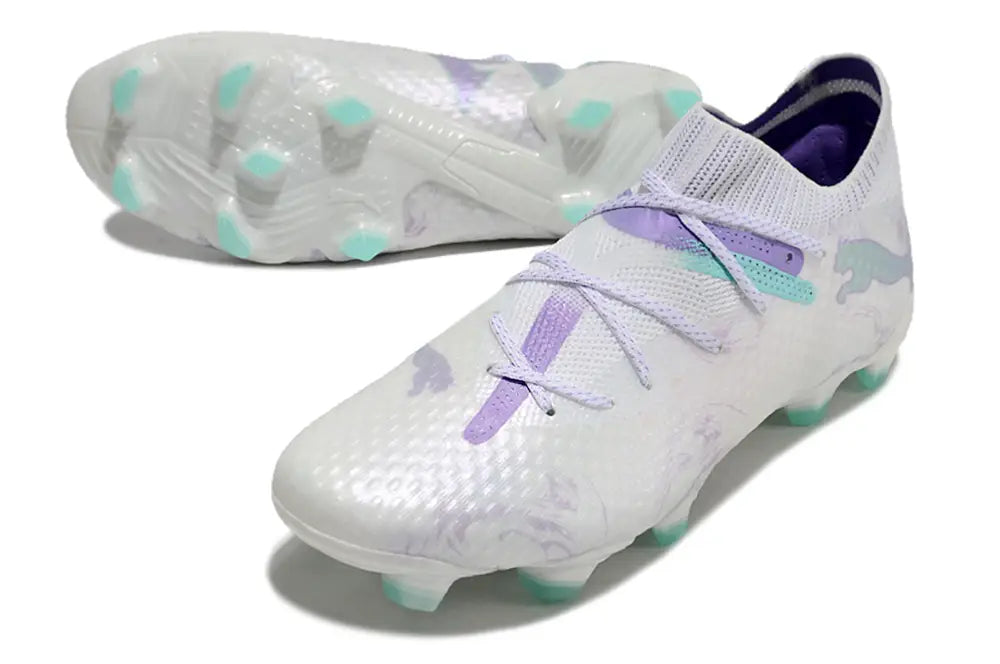 Future 7 Ultimate FG/AG Brilliance - Blanc/Noir/Spring Lavender ÉDITIO – Image 2