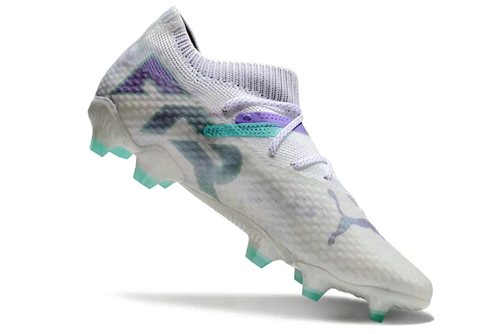 Future 7 Ultimate FG/AG Brilliance - Blanc/Noir/Spring Lavender ÉDITIO – Image 3