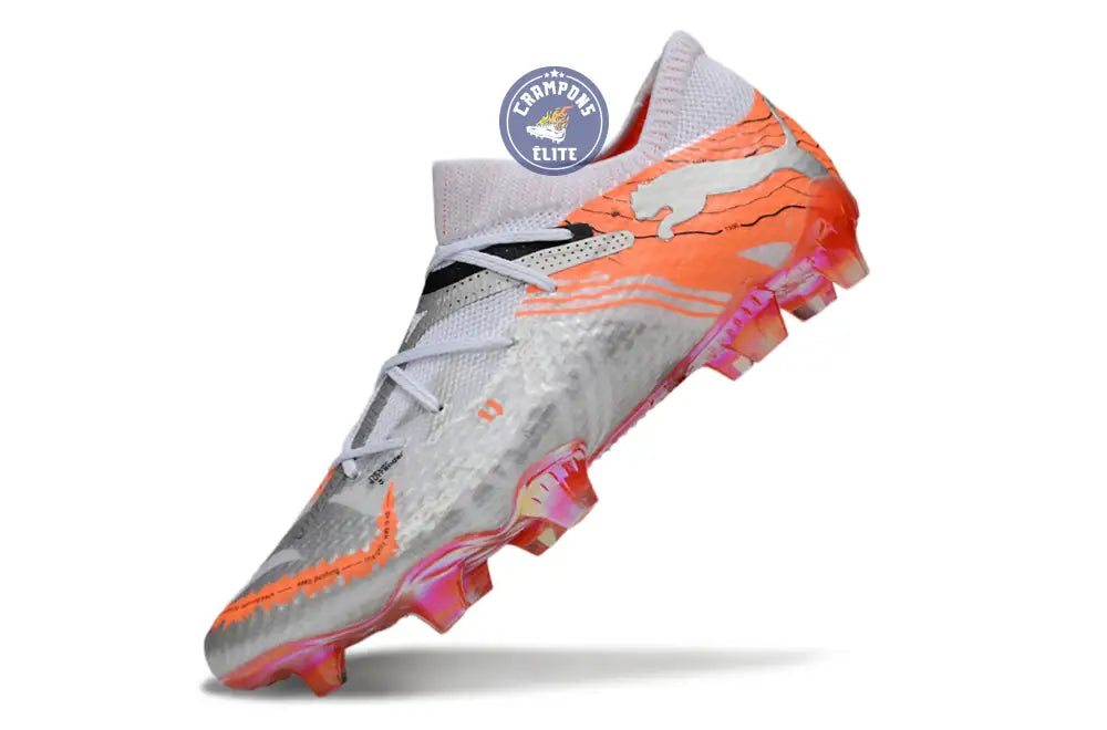 Future 7 Ultimate FG/AG Conquer your Mountain - Blanc/Orange/Argenté É – Image 4