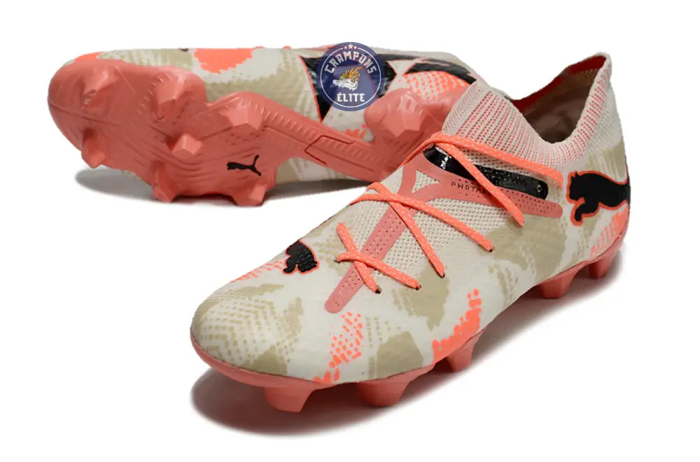 Future 7 Ultimate FG/AG Ederson - Alpine Snow/Noir/Toasted Almond/Neon – Image 2