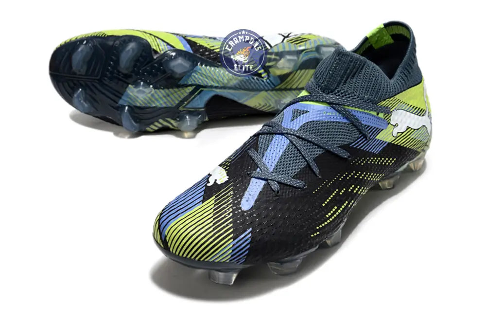 Future 7 Ultimate FG/AG Lights Out - Gray Skies/Blanc/Fizzy Apple – Image 2