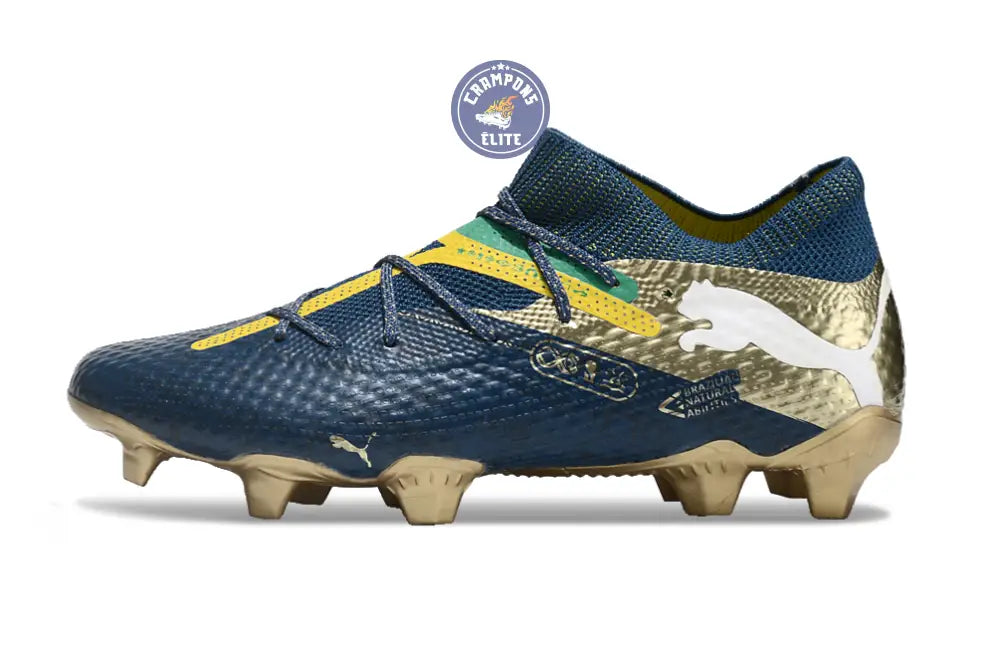Future 7 Ultimate FG/AG NJR BNA - Sailing Blue/Marine Blue/Jaune/Grass – Image 5