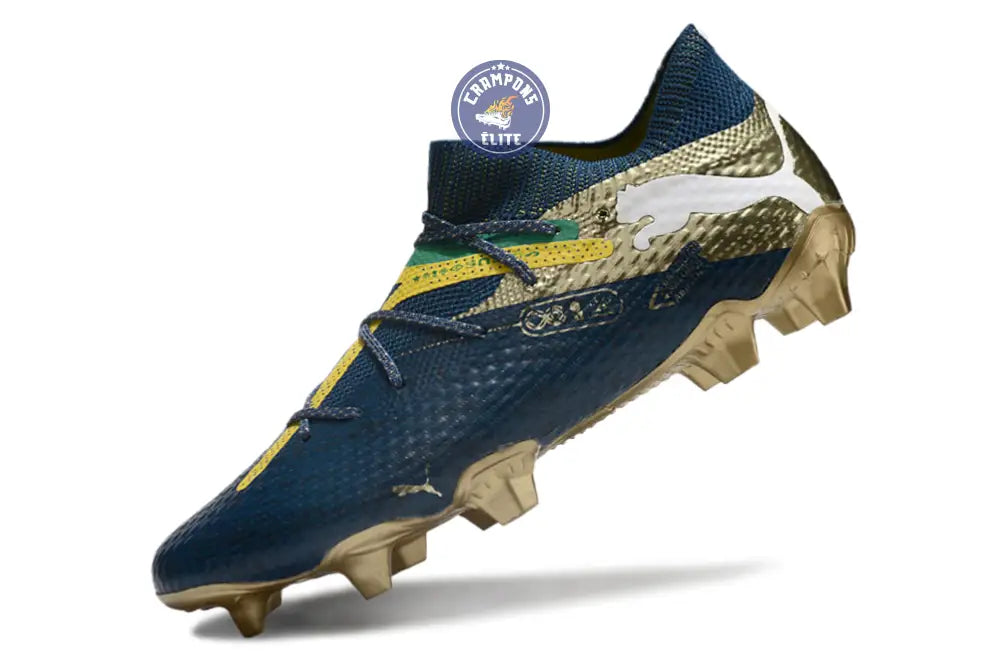 Future 7 Ultimate FG/AG NJR BNA - Sailing Blue/Marine Blue/Jaune/Grass – Image 4