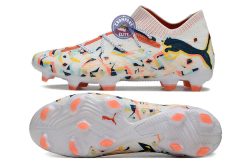 Future 7 Ultimate FG/AG NJR Creativity - Blanc/Ocean Tropic/Turquoise