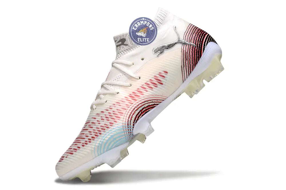 Future 8 Ultimate FG - Blanc/Bordeaux/Gris/Jaune – Image 4