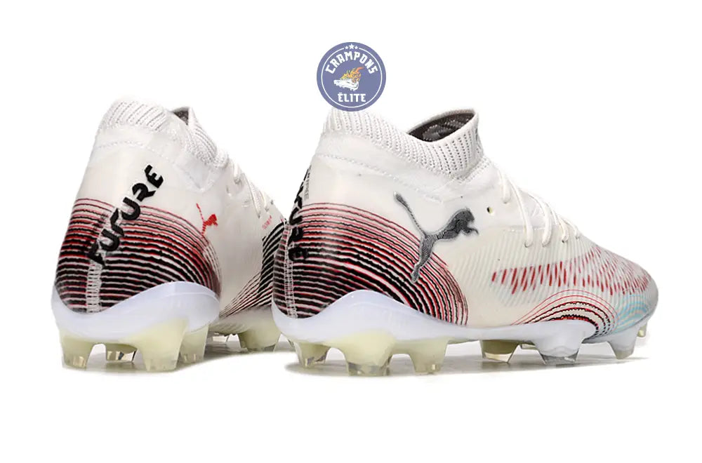 Future 8 Ultimate FG - Blanc/Bordeaux/Gris/Jaune – Image 6