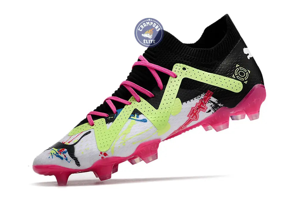 Future x PowerCat Tokyo Match FG - Noir/Rose/Jaune/Blanc – Image 4