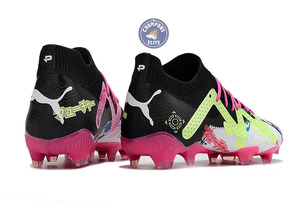 Future x PowerCat Tokyo Match FG - Noir/Rose/Jaune/Blanc – Image 6