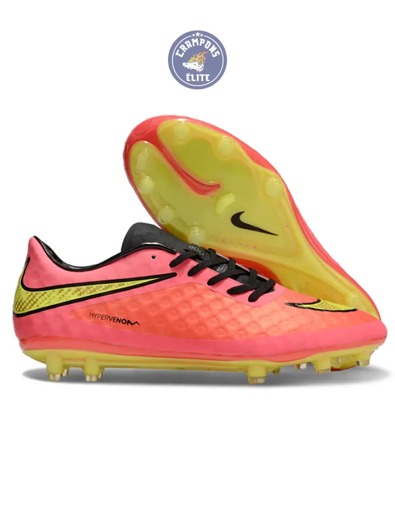 Hypervenom 1 FG Rouge/Neon/Noir – Image 4