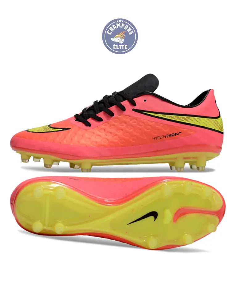 Hypervenom 1 FG Rouge/Neon/Noir – Image 3