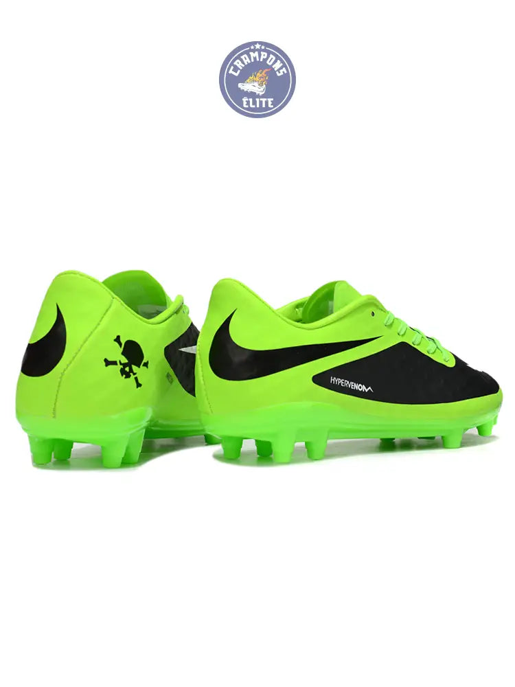 Hypervenom Phantom 1 FG - Neon/Sort/Hvid – Image 6