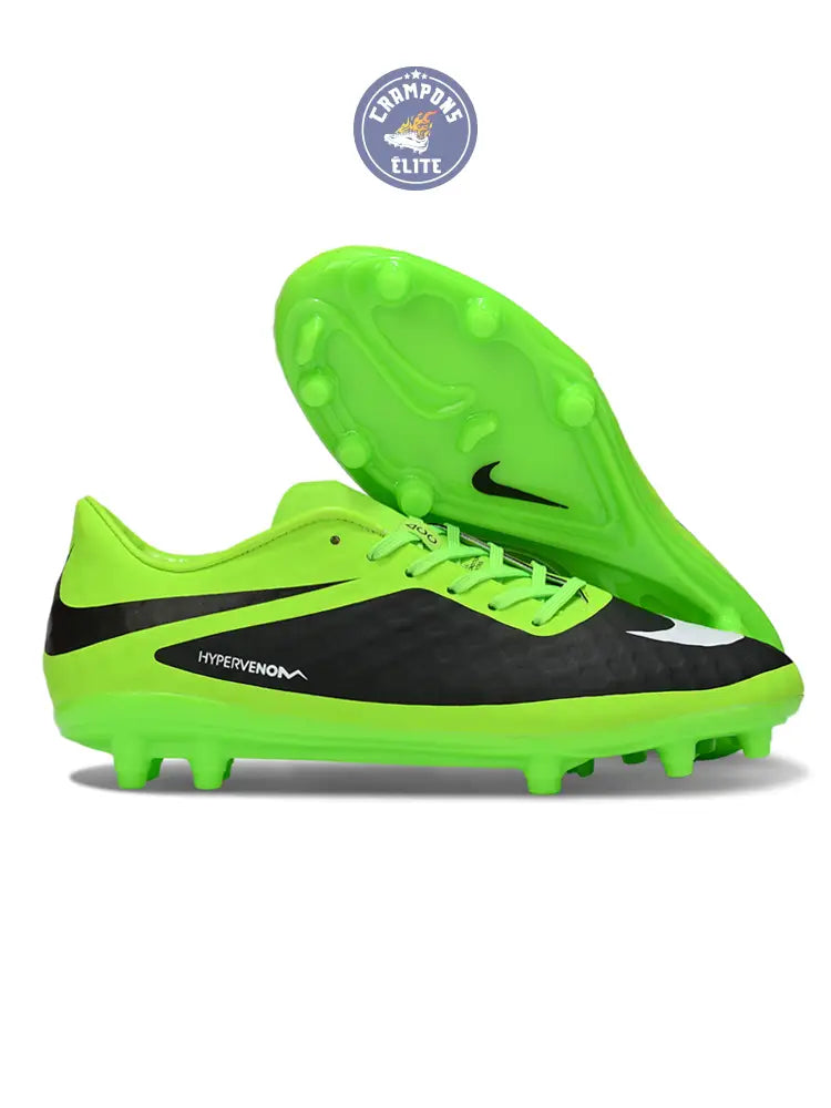 Hypervenom Phantom 1 FG - Neon/Sort/Hvid