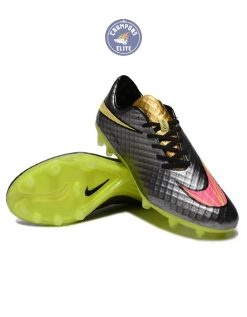 Alternative view of Hypervenom Phantom Prem FG - Chrome/Hyper Rose/Or Metallique