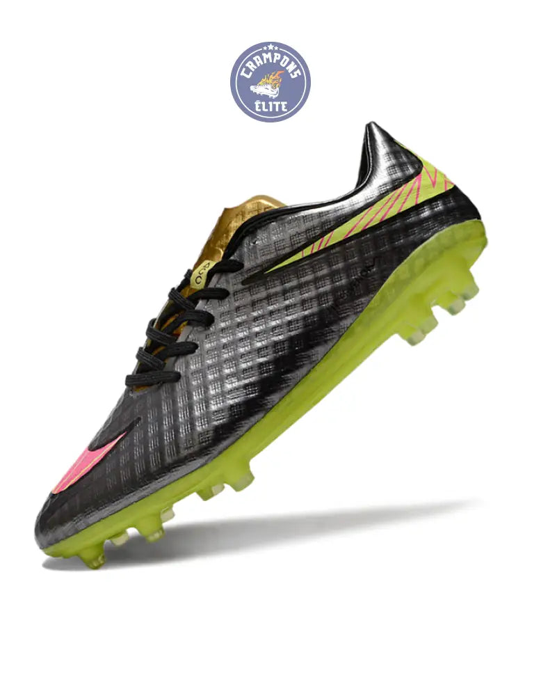 Hypervenom Phantom Prem FG - Chrome/Hyper Rose/Or Metallique – Image 4