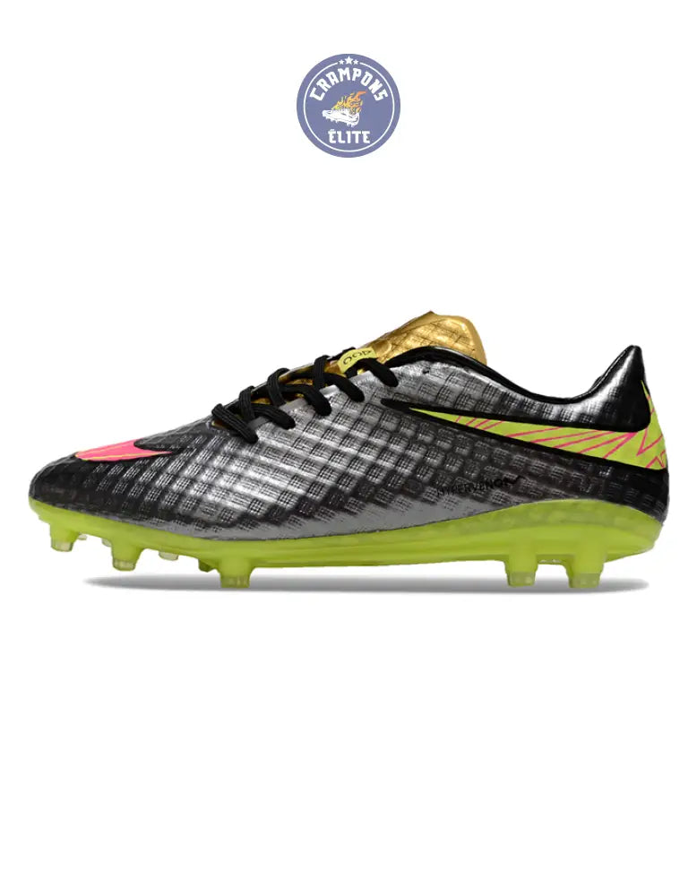 Hypervenom Phantom Prem FG - Chrome/Hyper Rose/Or Metallique – Image 6