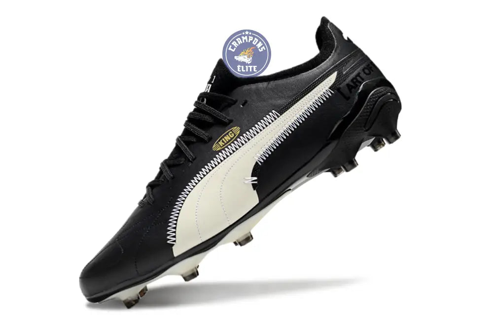 King Ultimate FG/AG Art of Football - Noir/Alpine Snow/Doré/Blanc ÉDIT – Image 4
