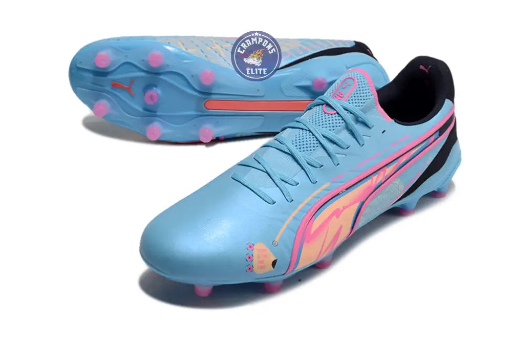 King Ultimate FG/AG Volume Up - Bleu/Poison Pink/Bleu – Image 2