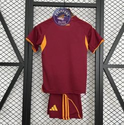 Alternative view of Kits Enfants AS Roma 2025/26 Domicile