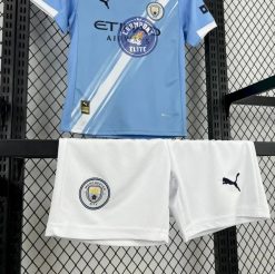 Alternative view of Kits Enfants Manchester City 2025/26 Domicile