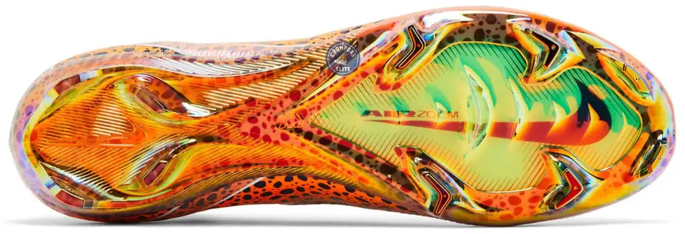 Mercurial Superfly 10 Elite FG Electric Pack Léopard Gris/Orange – Image 5