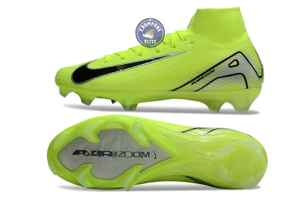 Mercurial Superfly 10 Elite FG Mad Voltage Jaune Fluo – Image 6