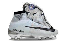 Mercurial Superfly 5 FG - CR7 Blanc/Argent
