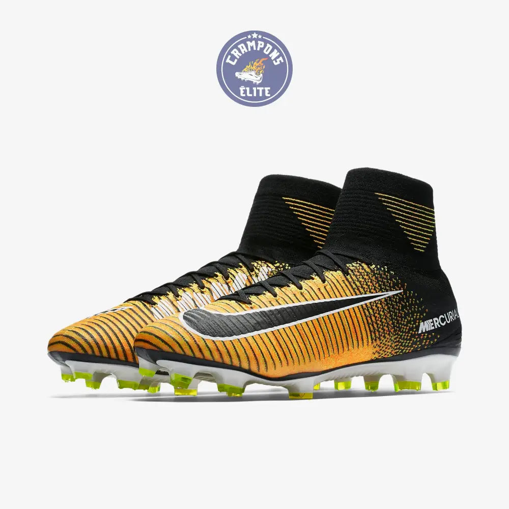 Mercurial Superfly 5 FG Lock in. Let loose. - Orange/Noir/Blanc – Image 3