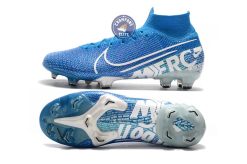 Alternative view of Mercurial Superfly 7 Elite FG New Lights - Bleu/Blanc