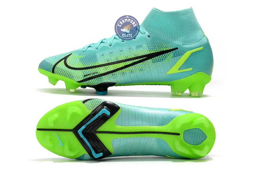 Mercurial Superfly 8 Elite FG Impulse - Turquoise/Vert – Image 3
