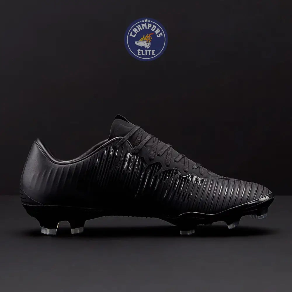Mercurial Vapor 11 Elite FG Full Black - Noir – Image 4