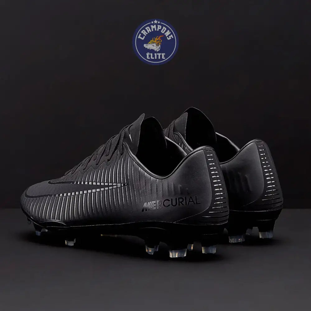 Mercurial Vapor 11 Elite FG Full Black - Noir – Image 6