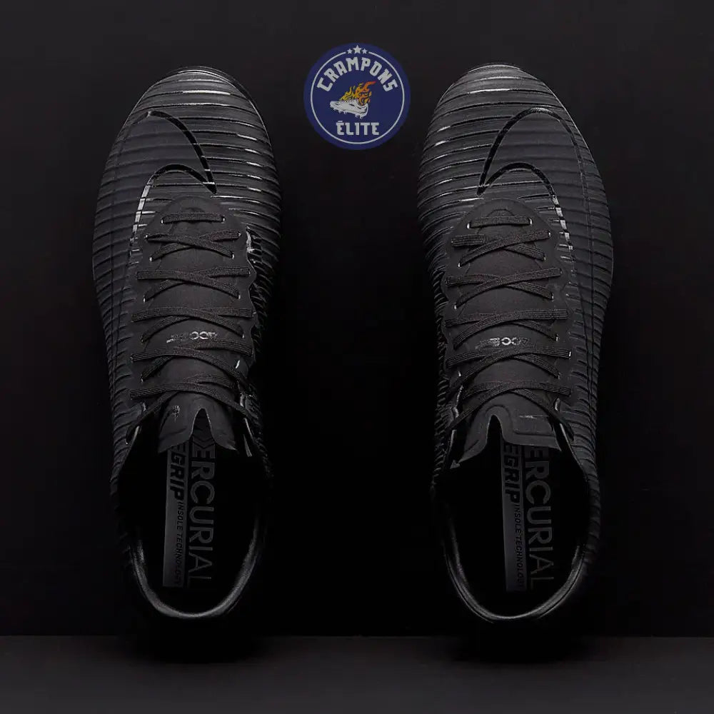 Mercurial Vapor 11 Elite FG Full Black - Noir – Image 5