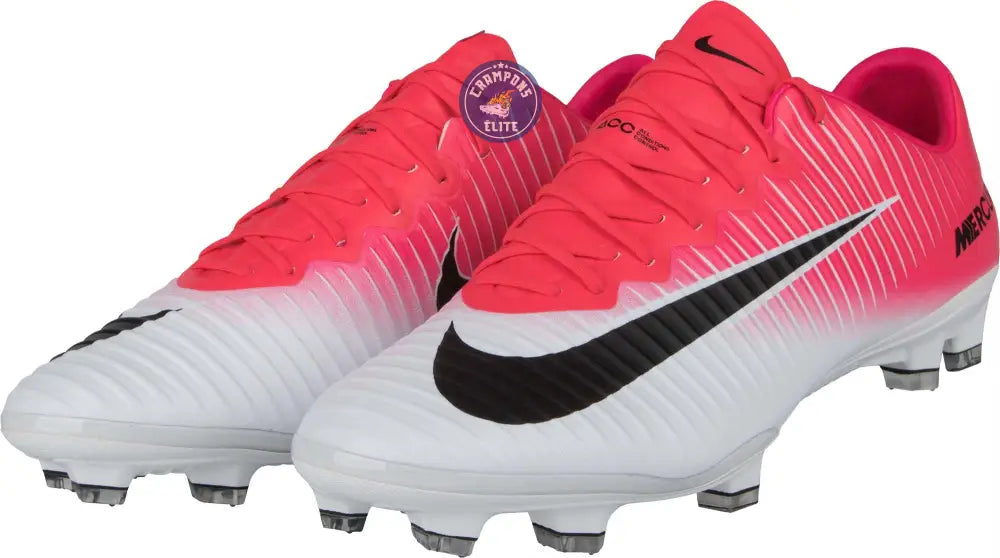 Mercurial Vapor 11 Elite FG Motion Bleu - Rose/Blanc/Noir – Image 2