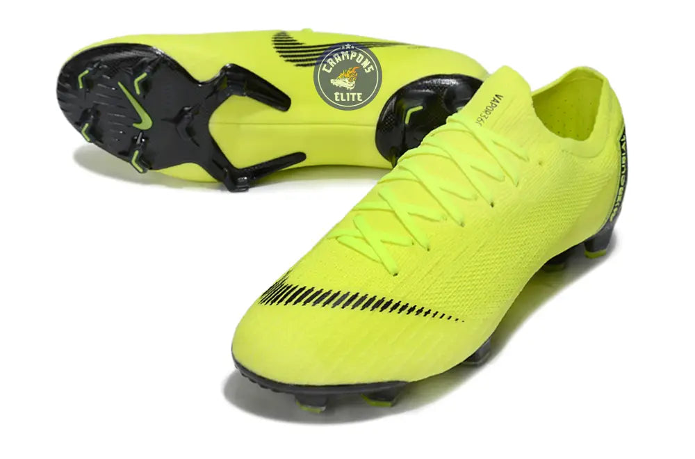 Mercurial Vapor 12 FG Always Forward - Jaune Fluo/Noir – Image 2