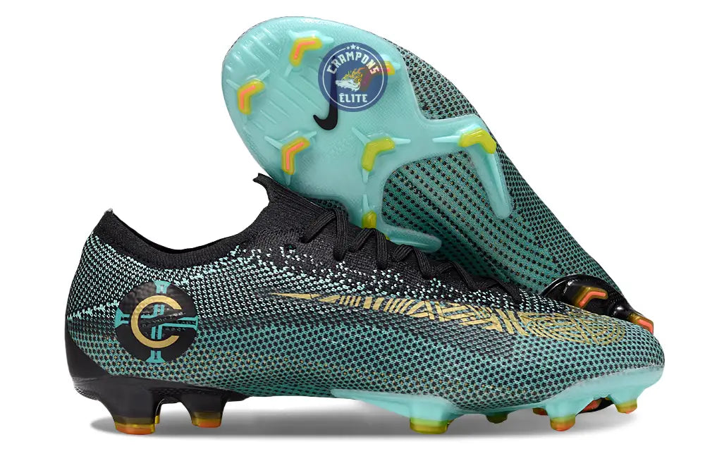 Mercurial Vapor 12 FG CR7 Chapter 6:Born Leader - Vert Turquoise/Jaune