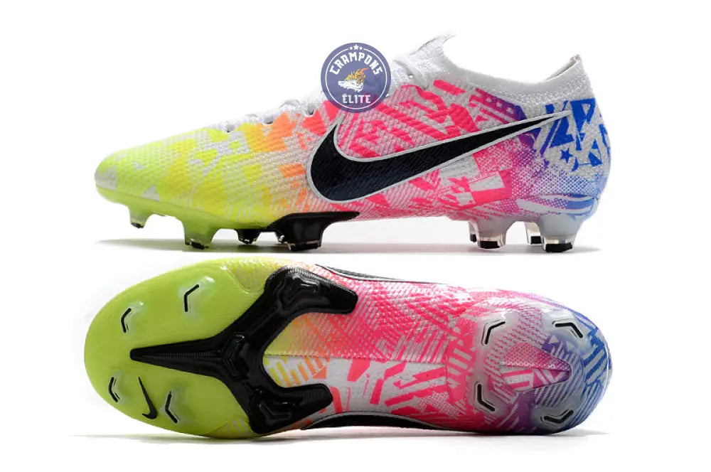 Mercurial Vapor 13 Elite FG Neymar - Blanc/Multicolor – Image 3