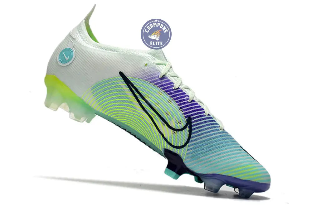 Mercurial Vapor 14 Elite FG Dream Speed 5 - Vert/Jaune Fluo/Violet – Image 4